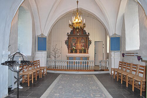 Perstorps kyrka, interno