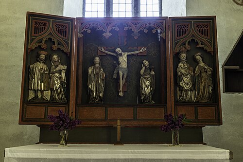 Buttle kyrka, interno