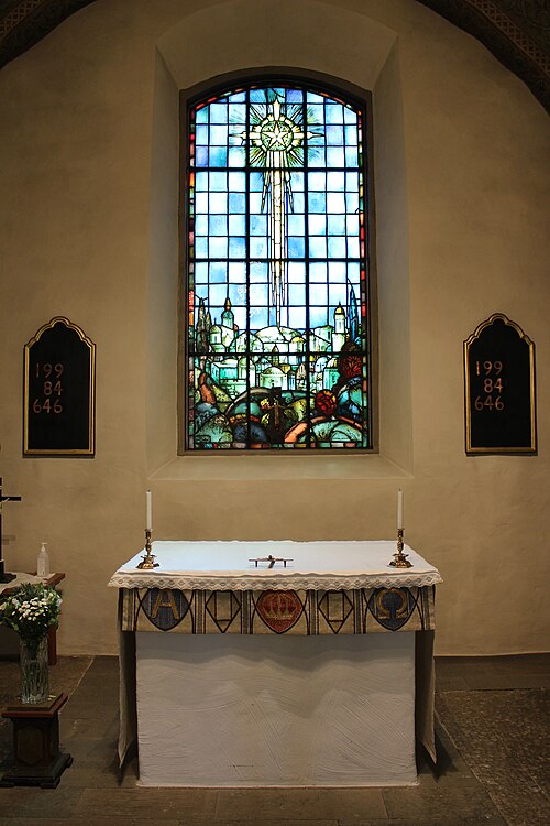 Almby kyrka, interno
