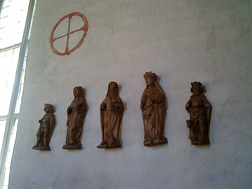 Harakers kyrka, interno