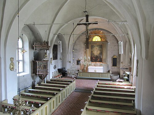Kungsängens kyrka, intérieur