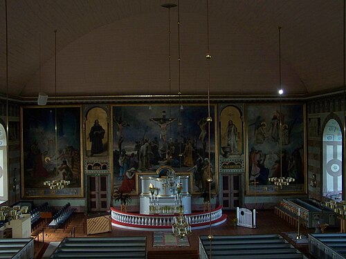 Urshults kyrka, interno