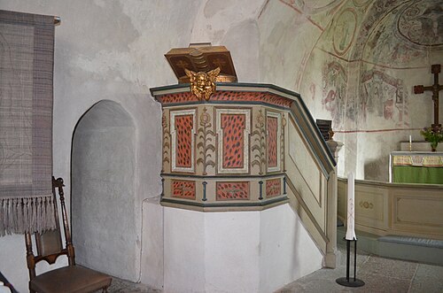 Asks kyrka, interno