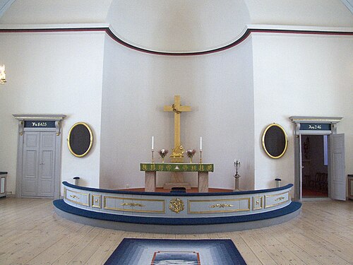 Gamleby kyrka, interno