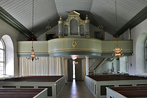 Södra Möckleby kyrka, interno