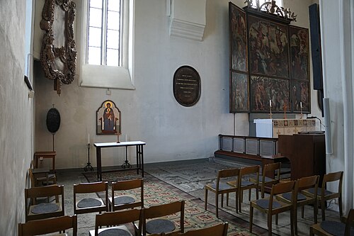 Vårfrukyrkan, interno