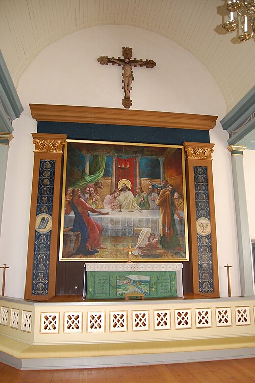 Älmeboda kyrka, interno
