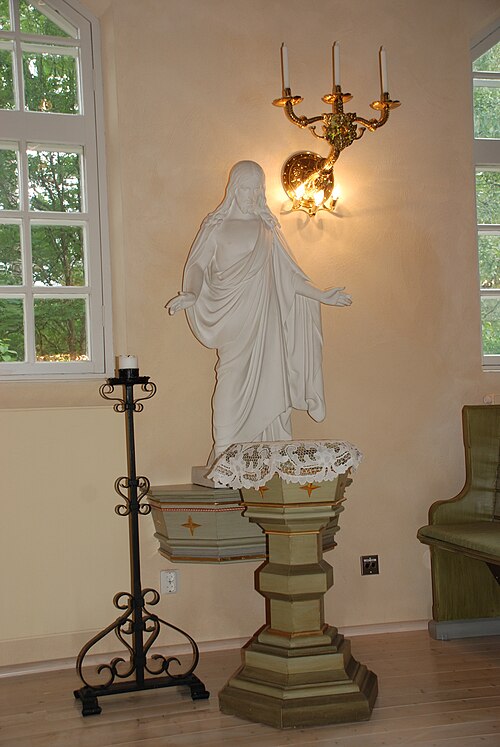 Antens kyrka, intérieur