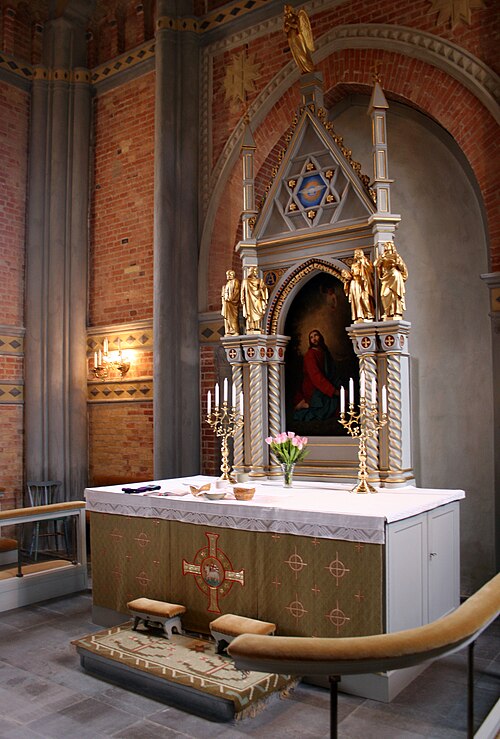 Borlunda kyrka, intérieur