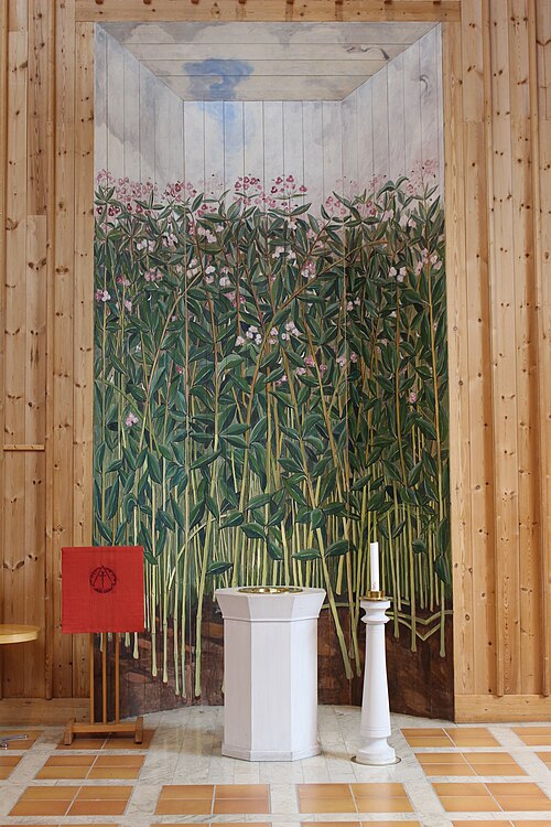 Gottsunda kyrka, interno