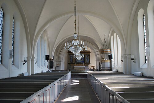 Hököpinge kyrka, intérieur