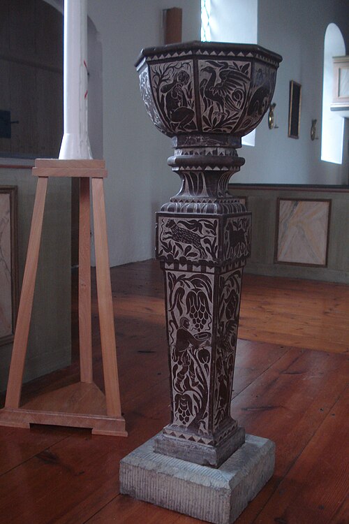 Sya kyrka, interno