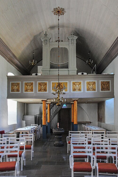 Ventlinge kyrka, intérieur