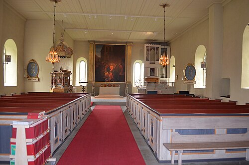 Dagsbergs kyrka, intérieur