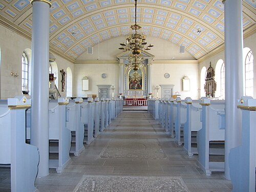 Mörrums kyrka, intérieur
