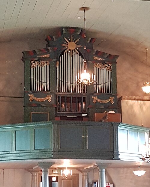Älgå kyrka, interno