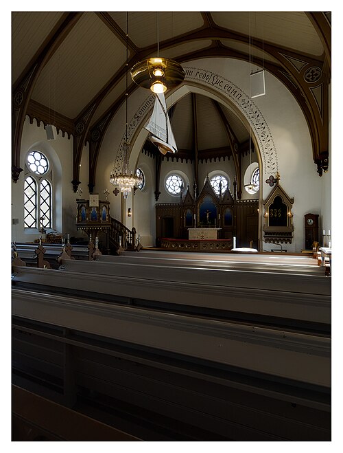 Fjällbacka kyrka, intérieur