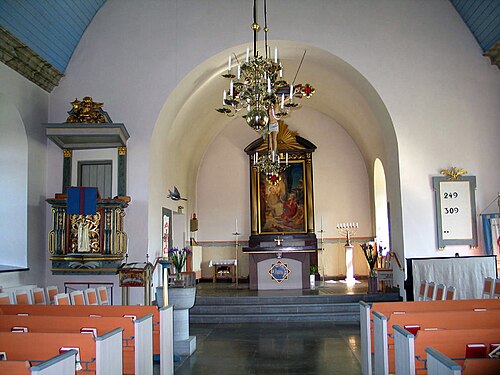 Mörbylånga kyrka, intérieur