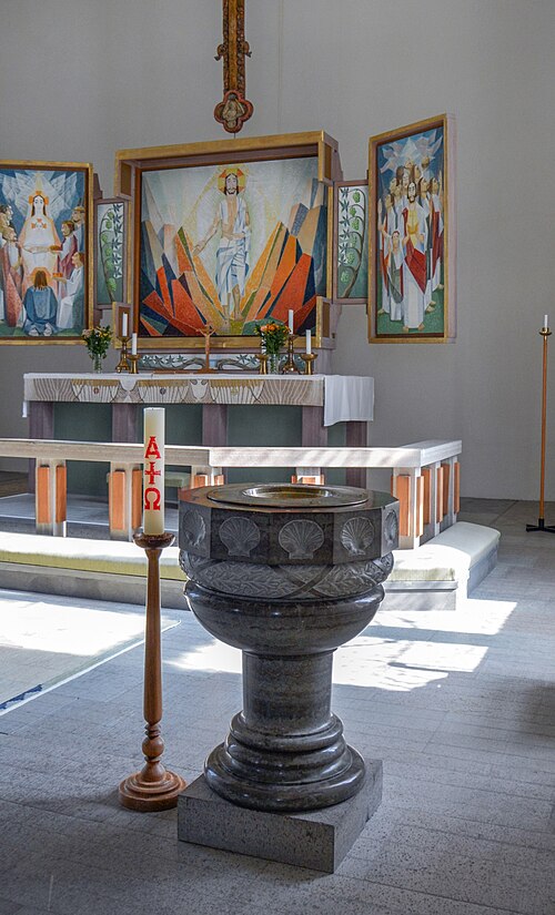 Persnäs kyrka, interno