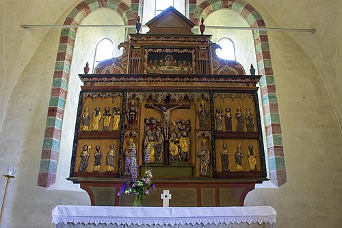 Vänge kyrka, interno