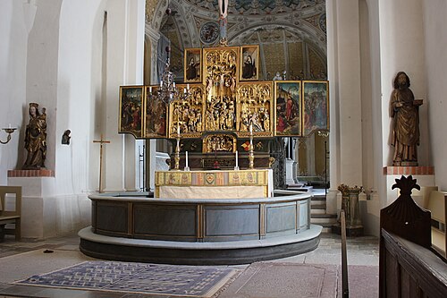 Veckholms kyrka, interno