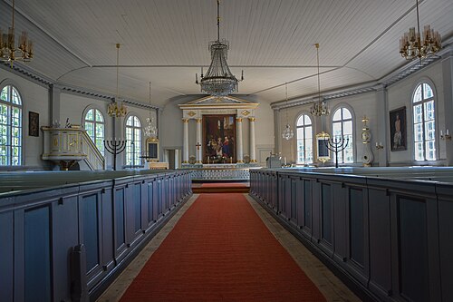 Öljehults kyrka, intérieur