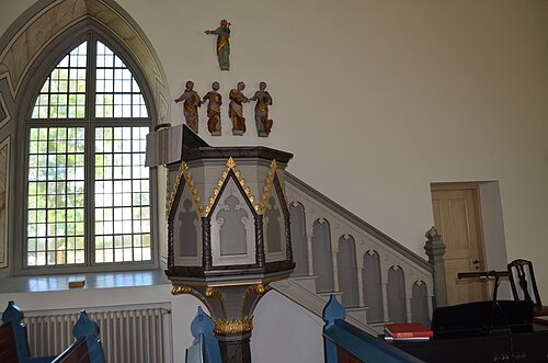Acklinga kyrka, intérieur