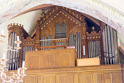 Hemmesdynge kyrka, interno