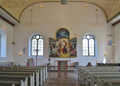Ryssby kyrka, intérieur