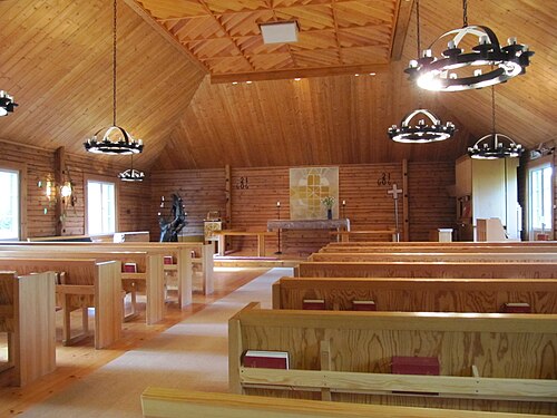 Sunnersta kyrka, interno