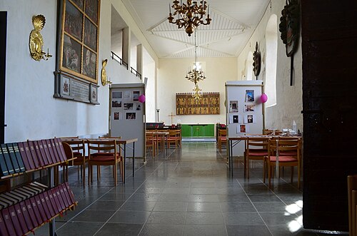 Älvestads kyrka, intérieur