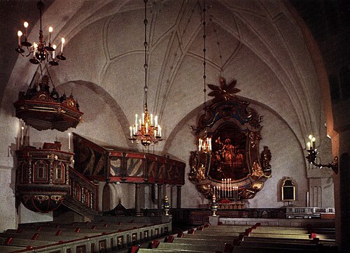 Anundsjö kyrka, intérieur