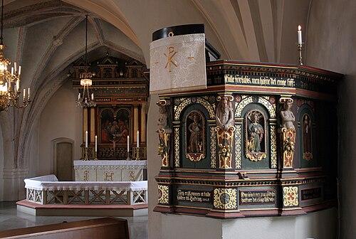 Jonstorps kyrka, intérieur