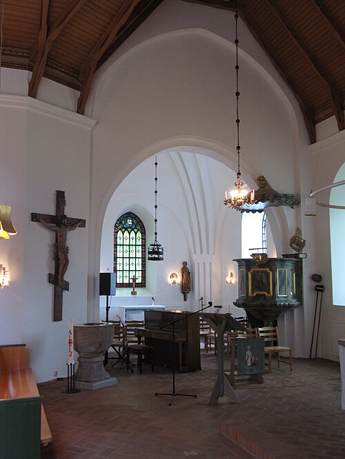 Länna kyrka, intérieur