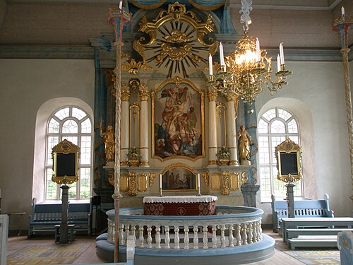 Offerdals kyrka, interno